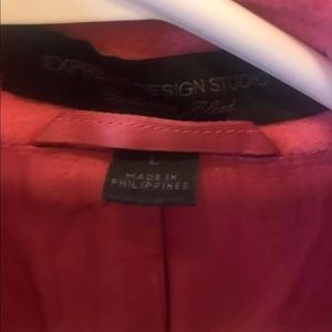 Pink coat- Express